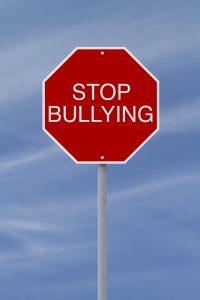 stop bullying sign board